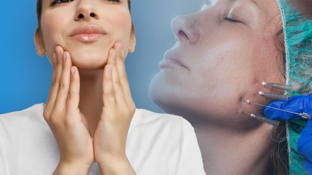پیشگیری از فرورفتگی بعد از لیفت با نخ