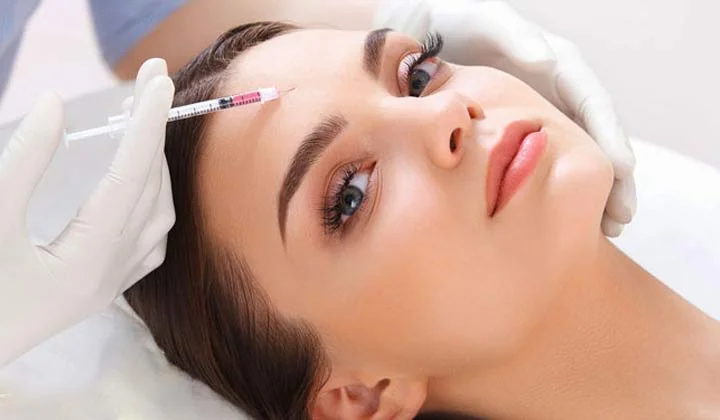 تأثیر تزریق ژل در پیشانی